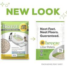 Purina Tidy Cats Litter Pellets, recarga de pellets de arena en caja reciclable - (4) 7 LB. Bolsas - Pellets originales - Ver 2