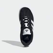 Adidas 男童 VL COURT 3.0 K 训练鞋，低帮 ID6313 - 黑色 - 查看 4