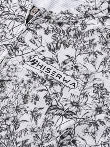 HISERWA (修身款式) 女士长袖骑行服 山地和公路骑行服 透气速干 防紫外线 骑行服 YKK 拉链 - 白色 - 查看 6