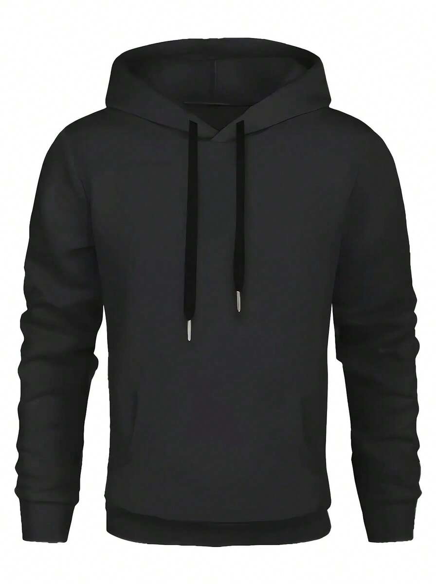 Men Hoodies - Black - View 1