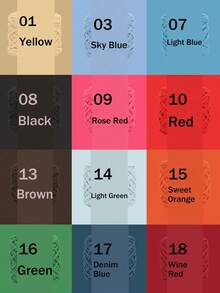 1/3 件 T 恤纱线,机织面料针织纱线,用于钩编和编织包、靠垫、玩偶、手工艺品钩编项目 - 彩色 - 查看 4