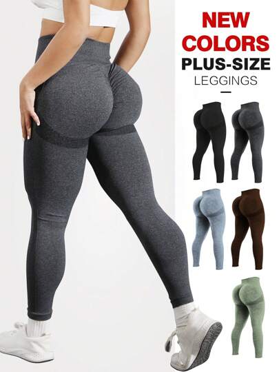 TNTOR Plus Size High Waist Lifting Fitness Pants Women High Elastic Quick-Dry Tight Sports Leggings Peach Hip Mid-High Waist Yoga Black Trousers High Waist Design With Abdomen Slimming Effect Suitable For Exercises And Sports Cycling Shorts Tightening Pants To Enhance Physique Comfortable Shorts Suitable For Fitness Enthusiasts