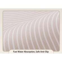 1pc Print Silica Gel Doormat, Super Absorbent Quick Dry Soft Floor Mat, Suitable For Kitchen, Bathroom, Living Room, Patio, 50x80cm High Quality