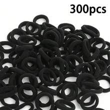 20/50/100/200 Stück Damen Basic Haargummi mit hoher Elastizität, koreanische Version schwarze Haargummis, aufgerüstet auf hohe Elastizität, modisch, multifunktional, hochwertig, elegant, einfaches Haargummi, geeignet für Damen Hochsteckfrisuren, farbiges Haaraccessoire Design, multifunktionales Styling Design, Material, strapazierfähig für den täglichen Gebrauch, als durchdachtes Geschenk für Freundinnen und Familie, Haargummis, Haargummis, Haargummis, Haarseile, Haaraccessoires