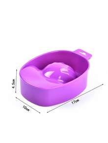 Nail Soaking Bowl, Gel Polish Remover, Nail Salon Manicure Soaking Bowl, Softens Cuticles, Thick Insulated Hand Rest - Multicolor - View 4
