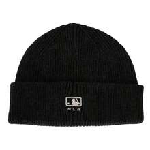 MLB 男帽女帽絨帽VARSITY CURLSIVE MID BEANIE運動帽日常戶外旅遊帽休閒帽3ABNVM146- - 炭灰色 - 查看 5