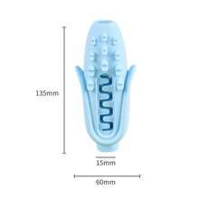 1 Stück robuster Mais-förmiger Latex-Soundspielzeug - Biss-beständiges Hundespielzeug geeignet für Hunde mit starkem Biss - robust und spaßig