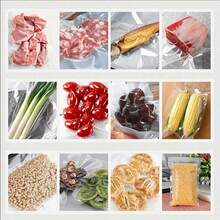 Vacuum Sealer Bags, Including Storage Bags, Kitchen Essential Preservation Tool, Tightly Locks In Freshness, Compatible With Various Vacuum Sealers, Extends Shelf Life, All-In-One Kitchen Storage & Preservation