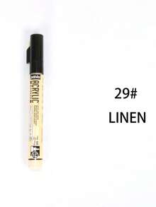 1 支 Pebeo 丙烯马克笔 1.2 毫米涂鸦防水高光笔非水溶性丙烯马克笔和 1 支 Pebeo 水彩马克笔，配有水溶性软头彩色刷，适用于学校用品，返校