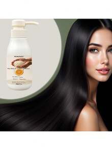 米水维生素C洗发水迷迭香生物素姜根洗发水护发-顺滑亮泽深层清洁-头发变黑夏秋季洗发可防止头发干燥使头发顺滑并解决头发毛躁 - 1 件洗髮精 - 查看 6