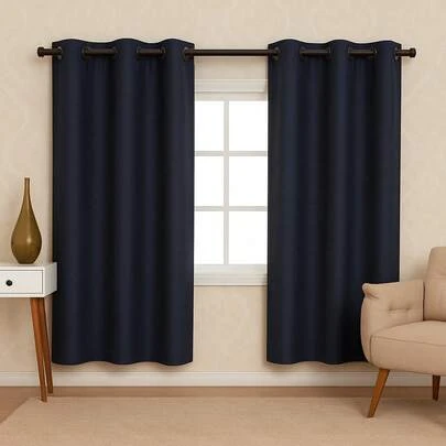 Cortina Blackout PVC 2,80 m x 1,60 m Preto Black