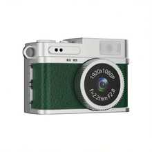 Reletech Cute Retro Mini Camera, Wearable Digital Pocket Camera With 6 Filters + Video Recording, 0.96" IPS Screen And LED Flash - Best Birthday Christmas Gift - Multicolor - View 12