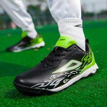 男士专业棒球鞋、棒球训练鞋、户外鞋、防滑橡胶鞋底、户外运动鞋