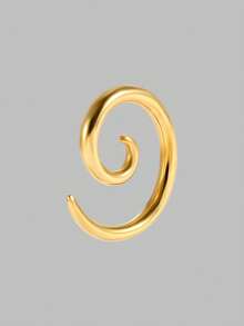 1PC Punk Stainless Steel Snail Spiral Ear Taper Flesh Tunnel Ear Stretcher Ear Nose Expander Stretching Ear Plug Ear Gauge - 1 Piece Of Spiral Ear Expansion - View 26