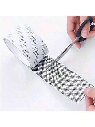 1pc Self-Adhesive Window Screen Mosquito Net, Repair Tape Window Screen Net, Paste Anti-Mosquito Door And Window Strong Tape, Home Supplies