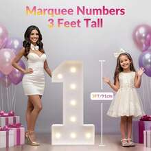 3 英尺字幕数字、发光数字、气球马赛克数字、数字 1 气球框架、字幕发光字母、0123456789 岁生日装饰、第一个派对周年纪念装饰、生日装饰、圣诞装饰