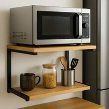 Suporte Micro ondas impressora Prateleira de Parede Multiuso