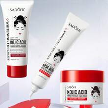 3件套果酸护肤套装，100克温和控油果酸洁面乳，30克果酸美白霜，20克果酸美白眼霜，温和控油、美白、保湿 - 白色 - 查看 13