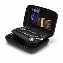 Geantă de scule pentru frizerie, tuns pentru frizerie, geantă de tuns pentru frizerie, organizator de călătorie pentru ghid de tăiere cu pieptene, ulei pentru lame de tuns, perie de curățare și alte kituri de îngrijire, perie Slick Back, accesorii pentru frizerie, uscător de păr, păr, frizerie, instrumente de păr, produse pentru păr, uscător de păr, păr, accesorii, produse pentru păr, instrumente de păr, articole pentru păr, îngrijirea părului, perie pentru păr creț, frizerie, accesorii pentru frizerie, echipamente de coafură - Multicolor - Vizualizare 15