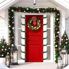 5 mètres de bande de pin de Noël, feuilles vertes, fil de fer, pour chars de défilé, Halloween, sapin de Noël, fêtes du Nouvel An, fournitures de fête d'anniversaire, décorations de table. Décoration de centre de table de Noël de style ferme pour la table de cuisine, décoration d'hiver pour la maison, décoration d'Halloween, décoration de Noël, cadeaux d'anniversaire, guirlande de fleurs faite main, feuilles décoratives