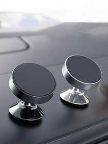 1 pieza Soporte magnético para teléfono de coche, soporte magnético adhesivo multifuncional para panel de instrumentos y salpicadero del coche para navegación - Multicolor - Ver 4