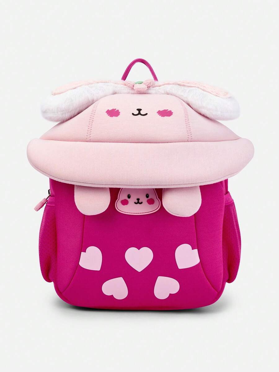 Balabala Balo trẻ em thường ngày hình hoạt hình 3D dễ thương cho bé trai bé gái - hồng - Xem 1