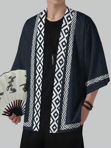 男士休闲和服开衫，中国风汉服开衫，休闲夏装