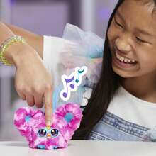 Hasbro Furby Furblets Dah-Tee Mini Friend, 45+ Sounds, Country Music, Speaks Only Furbish, Electronic Plush Toys For Girls & Boys, Interactive Pets, Pink Polka Dot, Back To School Gifts, Ages 6+ - Dah Tee - View 9