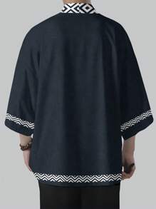 男士休闲和服开衫，中国风汉服开衫，休闲夏装