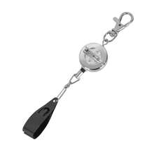 Topline Tackle 1pc Fishing Pliers With Retractable Cord, Line Cutter, Crimping Tool, Equipped With Fishing Retractable Scissors