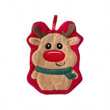 منشفة عيد الميلاد منشفة مطبخ منشفة جميلة ناعمة وماصة مع حلقة تعليق للحمام والنوم، مناسبة للساونا والسباحة والنادي الرياضي والاستخدام العائلي، وهي هدية عيد الميلاد المثالية.