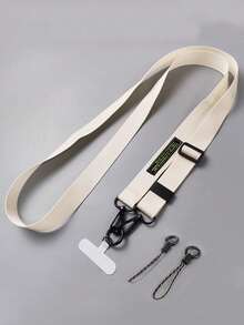 1 pieza Cordón ajustable de doble uso para hombro/cuello, resistente para exteriores, compras, viajes, senderismo, se ajusta a estuches de teléfono anchos, diseño de abeja - Multicolor - Ver 11