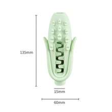 1 Stück robuster Mais-förmiger Latex-Soundspielzeug - Biss-beständiges Hundespielzeug geeignet für Hunde mit starkem Biss - robust und spaßig