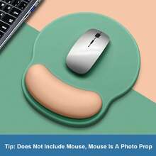 1pc Gradient Colored Rubber Mouse Pad, Thickened Anti Slip Mouse Pad With Wrist Guard, Office Computer Anti Slip Mouse Pad, Suitable For Both Male And Female Office Use, Study Supplies, Office Supplies Back To School Gaming Mouse Pad