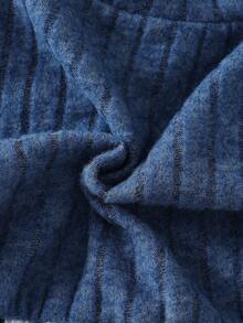 1pc Baby Girls Fluffy Polka Dot & Bow Decor Round Neck Puff Sleeve Patchwork Floral Print Dress For Autumn/Winter