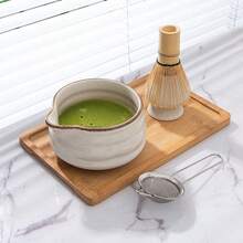 Bộ dụng cụ đánh trứng Matcha 2/5/7/9 món, Bộ dụng cụ Matcha bằng gốm sứ màu xám nung trong lò dành cho lễ cưới, Bộ trà Matcha kiểu Nhật để pha bữa sáng/Latte, Bộ dụng cụ pha Matcha hoàn hảo làm quà tặng sinh nhật ngày lễ cho người yêu Matcha - Nhiều màu - Xem 2