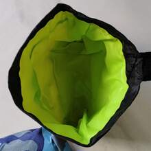 Large Capacity Pet Treat Bag, Dog Training Pouch With Drawstring, Convenient Carabiner Clip, Outdoor Dog Treat Holder