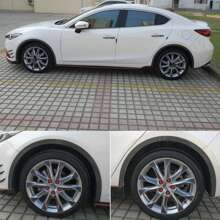 1 件哑光 PVC 轮拱保护条、防刮擦和防撞保护条、前碰撞保护条、汽车防刮保护贴、汽车保护贴纸 - 彩色 - 查看 8