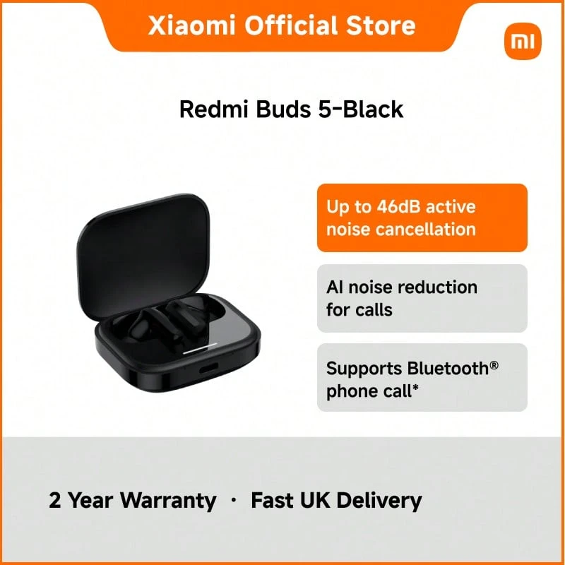 Redmi Buds 5 - Black - View 1
