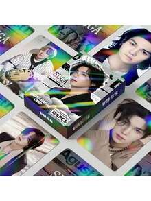 124pcs/92pcs/55pcs JIMIN V J-HOPE RM JIN Lomo Cards, Double-Sided High Definition Photo Cards, Merchandise Cards, Collectible Cards, Valentine's Day Gift, Small Gift, Popular Group Fansite Cards - Multicolor - View 23