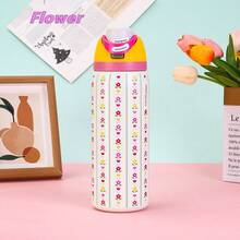 NEW Insulated Stainless Steel Water Bottle With Straw For Sports, Travel, And School Sports Water Bottle, 24oz/32oz - 彩色 - 查看 27