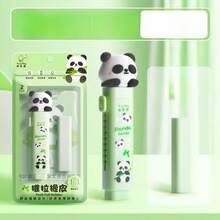 1pc Push-Pull Rubber Eraser For Children Students, Pencil Eraser With No Debris, Push-Pull Lock Design, Stationery - Multicolor - View 14