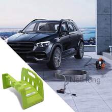 Convenient Water Hose Storage Rack Wall Mounted Water Pipe Holder Hosepipe Stand - Green - View 4