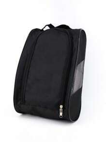 1Pc Travel Shoe Bag, Foldable Shoe Storage Bag, Zipper Shoe Bag, Unisex Boot Bag Shoe Box Shoe Storage Box, Travel Vacation Cruise Summer Vacation University Dormitory School Business Travel Essentials, Gym Shoe Storage Bag, Office Business Trip Suitcase Organization Artifact, Home Shoe Dust Storage Bag, Suitable For Students, White-Collar Workers, Travel Enthusiasts, Fitness Enthusiasts