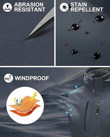 ,Men's Lightweight Softshell Vest Hooded Outerwear Zip Up Fleece Lined Windproof Sleeveless Running