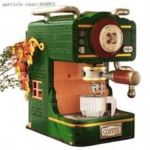 Bloques de construcción de mini cuentas DIY Ensamblaje Máquina de café vintage, serie de teléfonos, cámaras al por mayor