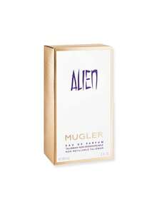 Mugler Alien 女士淡香水喷雾 EDP 香水 2 盎司/60 毫升 持久留香 女友 妻子 母亲 朋友 生日 毕业派对 旅行 露营 户外 学校 校园旅行 节日 周年纪念 秋季 万圣节 秋季造型明亮大胆 - EDP - 查看 2