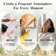 1pc 10ml/0.33fl.Oz Fragrance Oil Perfume Scent, Fruit Scent Essential Oils With Dropper PHATOIL Coconut& Vanilla Bubble Gum Sea Breeze Parma Violet Orange Blossom Freesia Marshmallow Apple Mango Strawberry Cherry Coconut Litchi Peach Pineapple