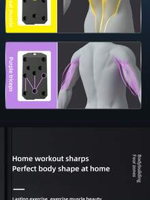 Multifunctional Push-Up Board Training Board For Men, Chest And Abdominal Muscle Training, Plank Support Auxiliary Home Fitness Equipment, Strength Training Wrist And Forearm Fitness Device - Multicolor - View 7
