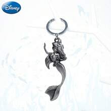 Disney 1pc Official Licensed Princess Tin Metal Keychain Cartoon Character Keyring Creative Cute Decor Pendant For Bag, Backpack, Phone, Wallet, Gift For Friends, Birthday, Christmas - MN-24398 - View 5